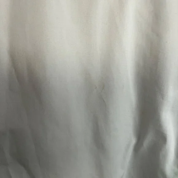 NWT Bob Mackie Wearable Art Top White Sz 1X Button Up Flower Embroidered Sequins - Picture 16 of 16